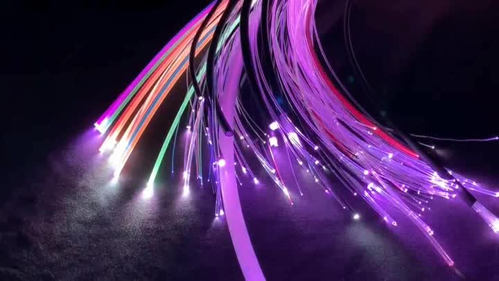 cable de luz de fibra óptica