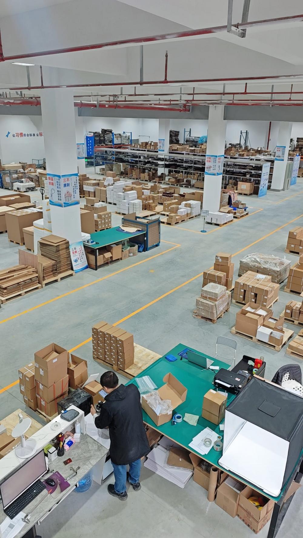 Staff Handling Order Fulfillment in the Warehouse