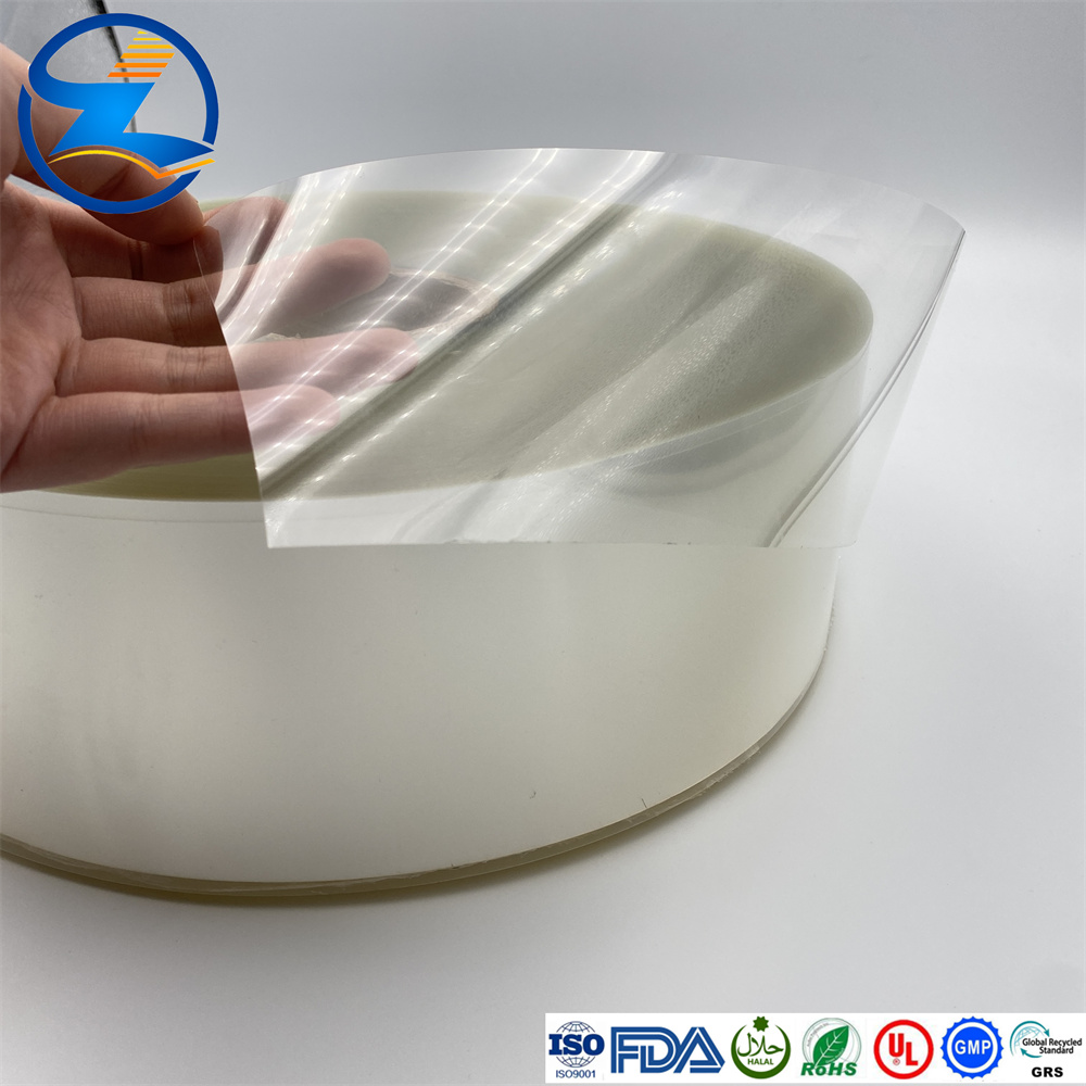 100mic PET heat sealing film 