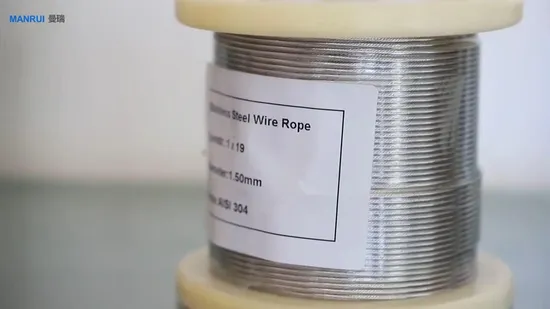 1*7 10mm Mantezik Olmayan Metal Paslanmaz Çelik Demir Tel Kablosu 1