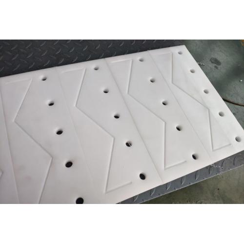 Hoja AHD UPE para deflectores como protección industrial resistente al desgaste