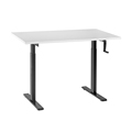 Modern Design Freestanding Height Adjustable Office Desk with Crank Handle1