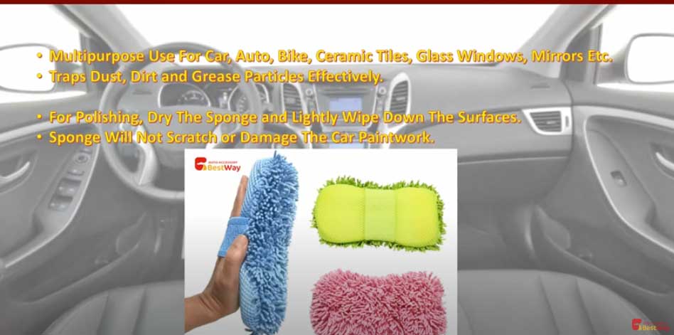 Microfibre Car Wash Sponge