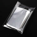 PP PE LDPE HDPE resealable clear custom logo printing plastic self adhesive sealing bags GRS1