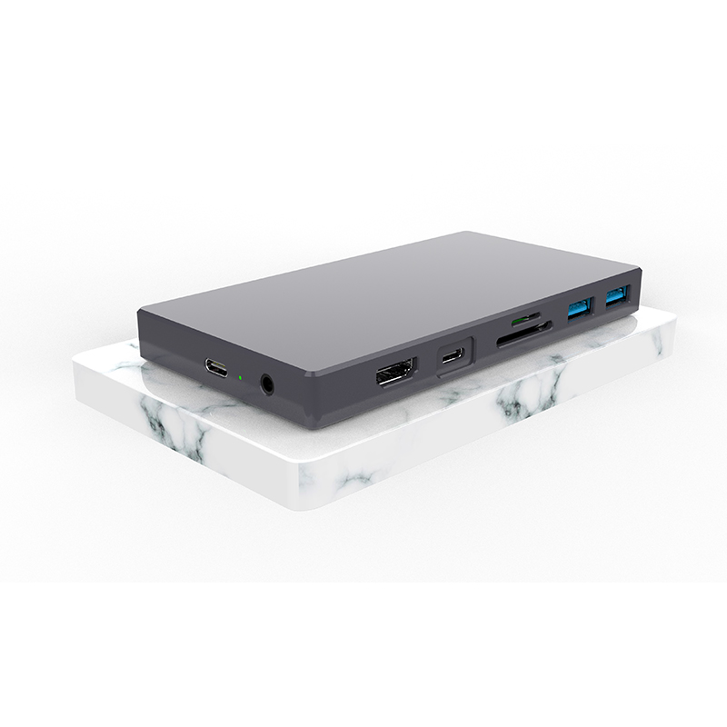 USB-C Hub with NVMe SSD Enclosure