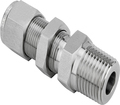 SS316 Bulkhead Male Connector - Swagelok Type Fittings1