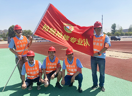 2020, Feiya Rescue Team, trat dem Jinhua Civil Air Defense Professional Team bei und wurde in das professionelle Emergency -Reparaturteam aufgenommen