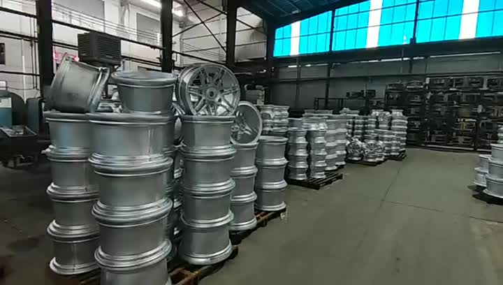 alloy wheel gravity casting line