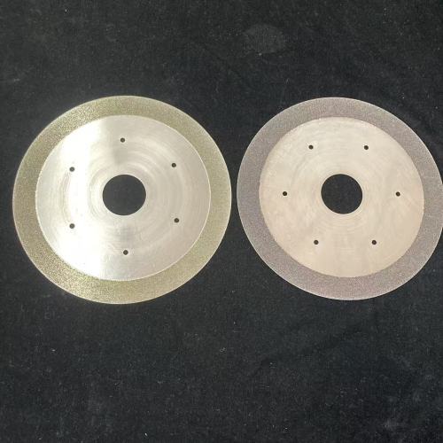 New 250mm Electroplated Cutting Blade Handles Both Rubber and Steel with Precision