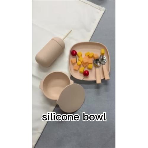 baby silicone bowl