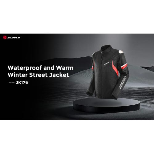 Chaqueta de calle de invierno impermeable y cálida - JK176