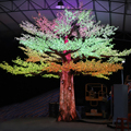Customized Large Simulated LED Christmas Tree Lights for Outdoor Festivals1