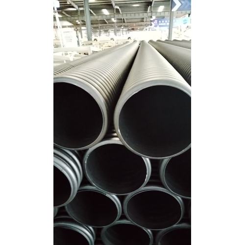 tuyau ondulé à double paroi en pe