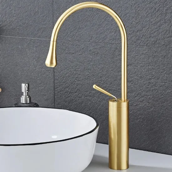 Zb6198 High Quality Single Cold Black Stainless Steel Kitchen Faucet1
