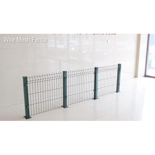 Factory Price Curved 3 D Welded Garden Fence Design1