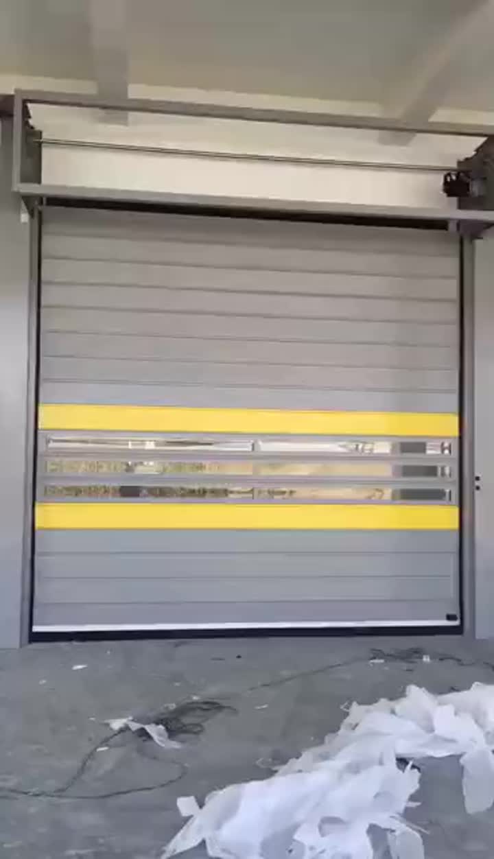 high speed spiral doors