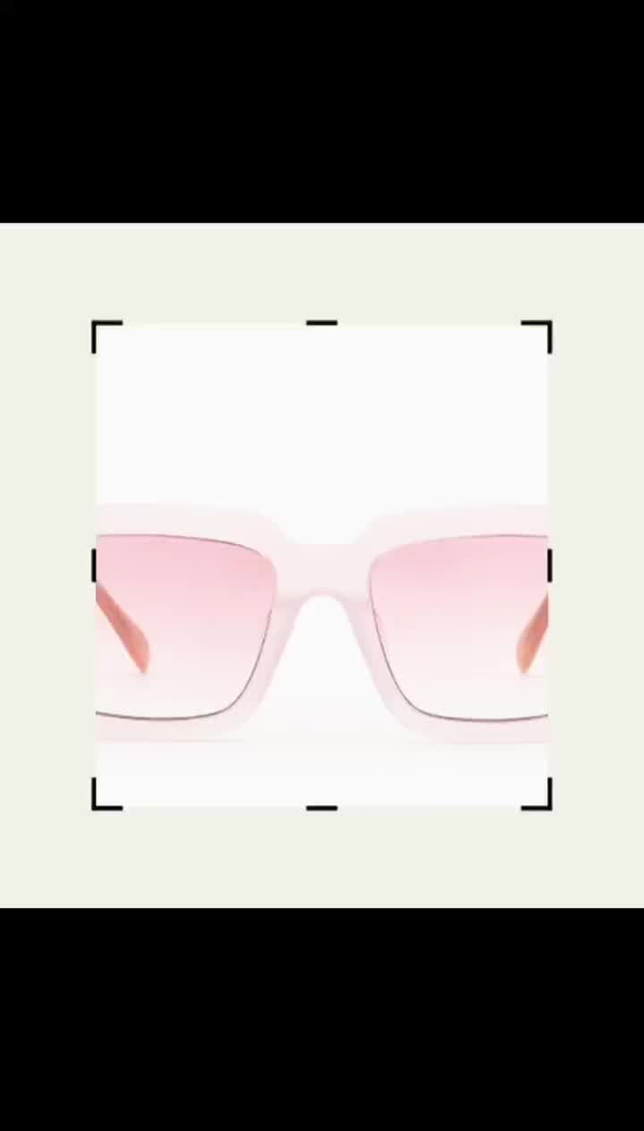 Pilot Square Acetate Women's Sunglasses