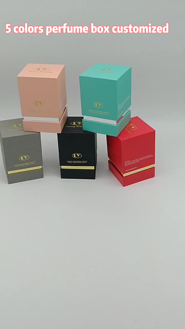 Boîte de parfum de 5 couleurs