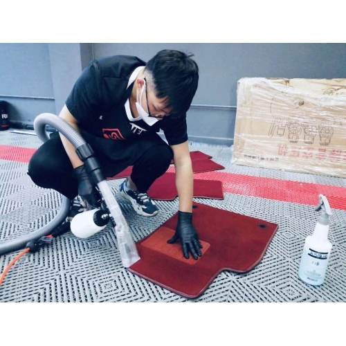 suction cleaning gun clean carpet