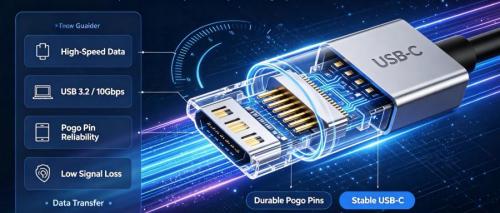 磁気コネクタは高速 USB データ転送をサポートできますか