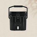 Black Rotomolded Cooler Box for Food and Medicine Storage - 2.5 Gallon Refrigerated Freezer Cold Chain Insulation1
