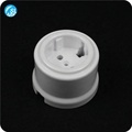 White Porcelain and Alumina Ceramic Wall Socket Lamp Parts1