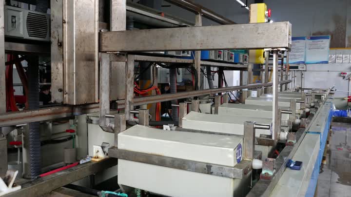 Autoelektroplantenlinie für Keramikteile