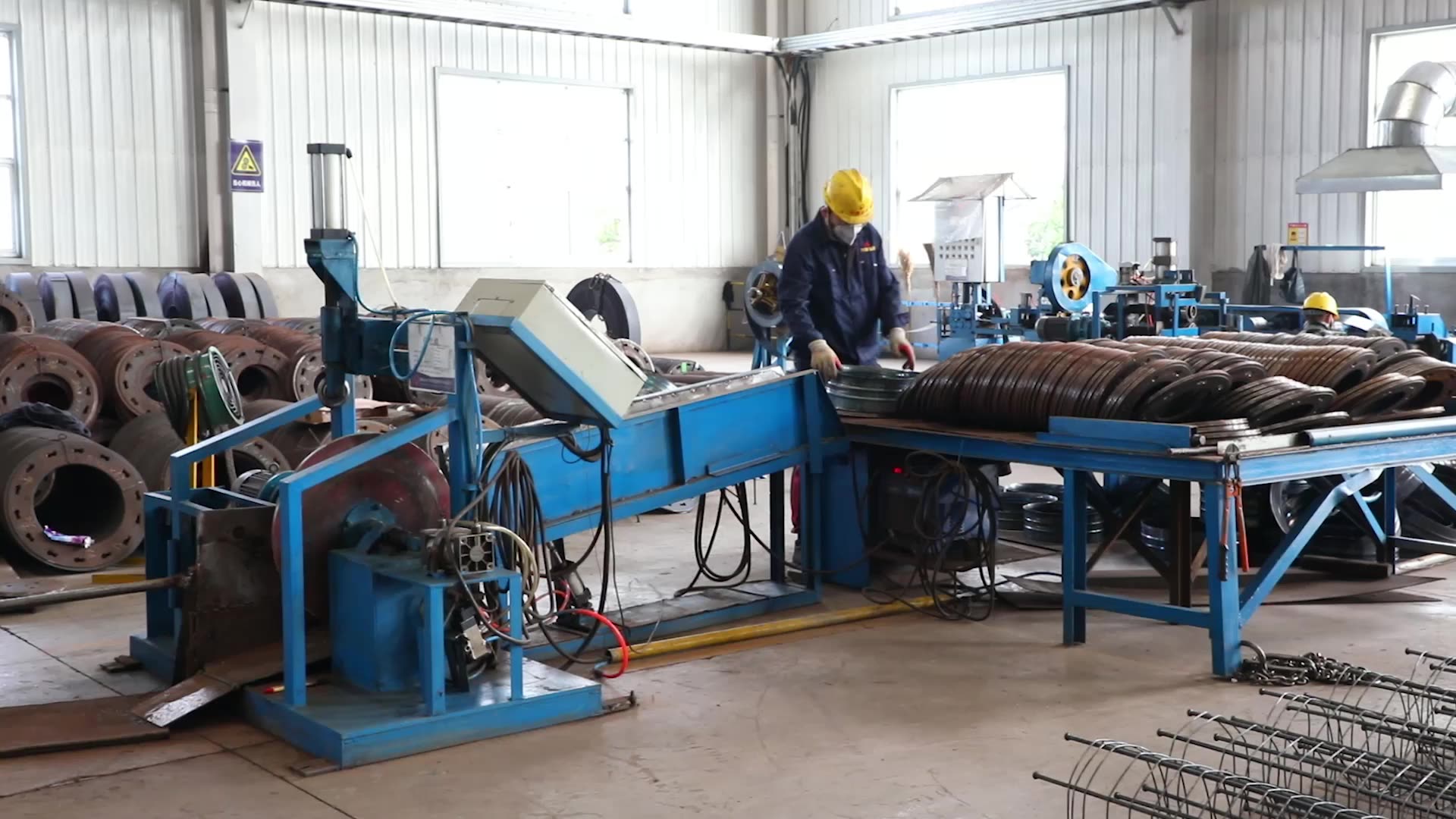 Plaque de joint en acier en carbone pour pile filé1