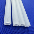 High Temperature Resistant Frosted Opalescent Glass Tubes - Custom Thickness Options1