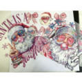 2025 Pink Santa Claus DTF Screen Transfers for Christmas1