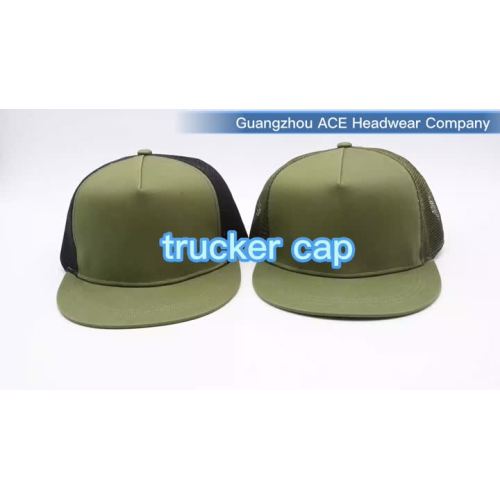 Army Green Trucker Hut