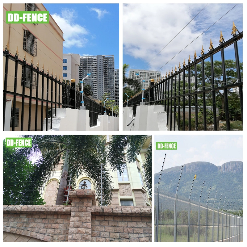 Solar Electric Fencing Energizer / Energiser Wire Security Alarm System Electric Fence for Farm Garden House Residential