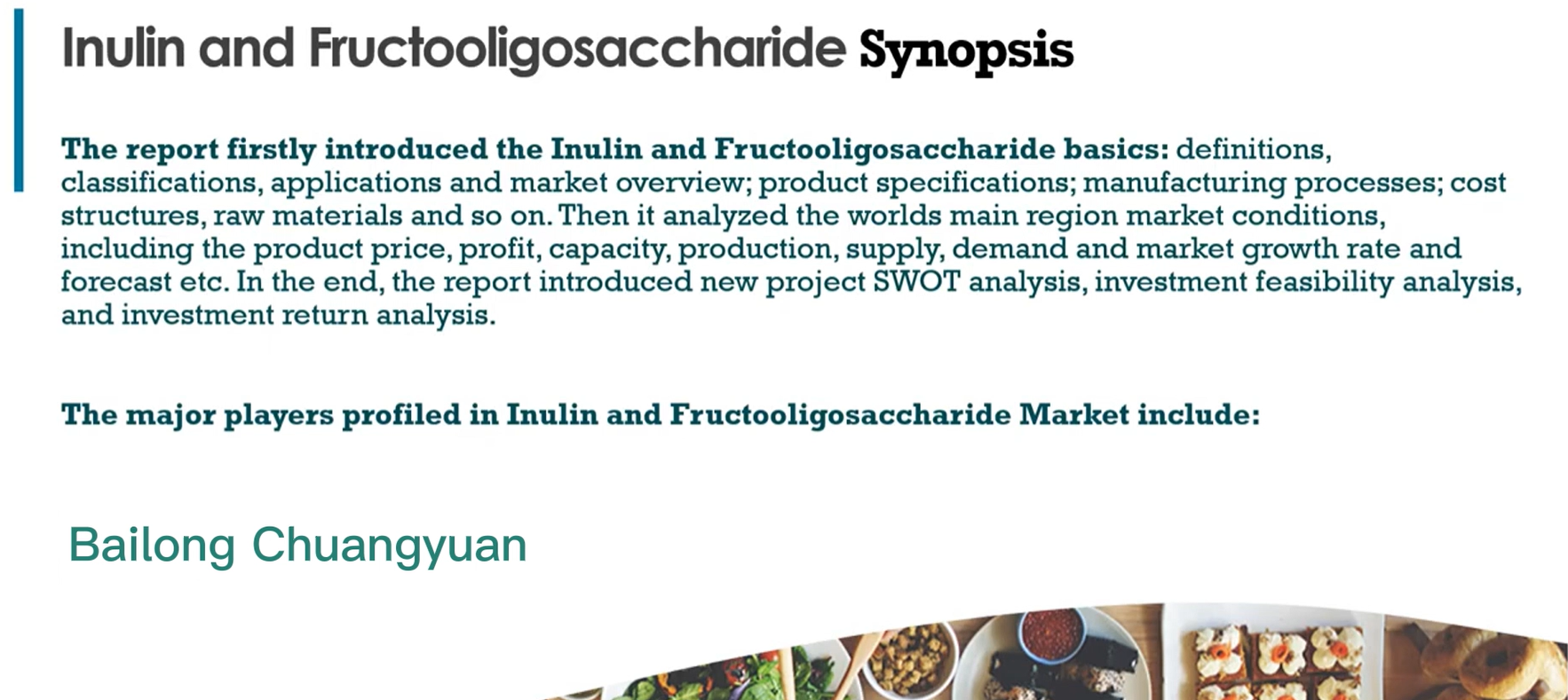 FRUCTO-OLIGOSACCHARIDE(FOS)