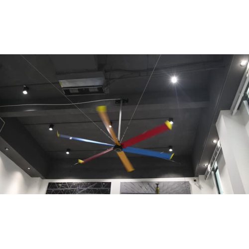 Commercial permanent magnet motor ceiling fan