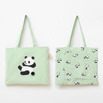 Customized Canvas Bags with Panda Elements Leading the Trend