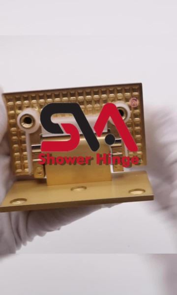 90 degree stain gold glass door hinges shower hardwares