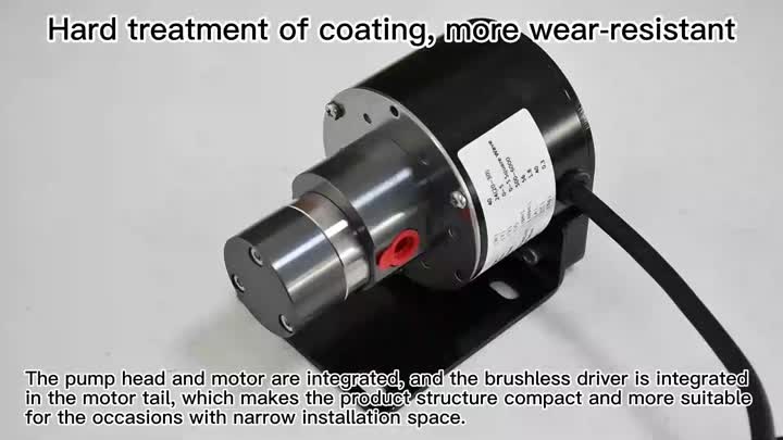 Bomba de engrenagem integral de 0,60cc