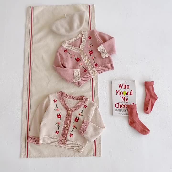 Baby Girls Knitted Coat