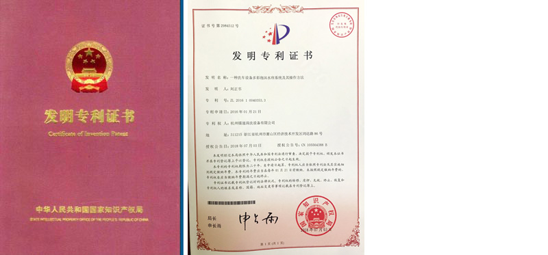 National Patent Certificate For Invention