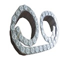 CNC Metal Cable Steel Drag Chain Cable Carriers Stainless Steel Iron Cable Drag Chain1