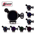 DRAGON GAUGE 3.75'' 80mm Auto Universal 12V Stepper Motor Digital Tachometer 11000 RPM with Shift Light for Car1