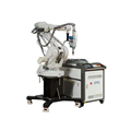 6 Axis Robotic Fiber Laser Welding Machine 1.5KW PLC Motor 220V for Metal Stainless Steel Aluminum with 1 Year Warranty1