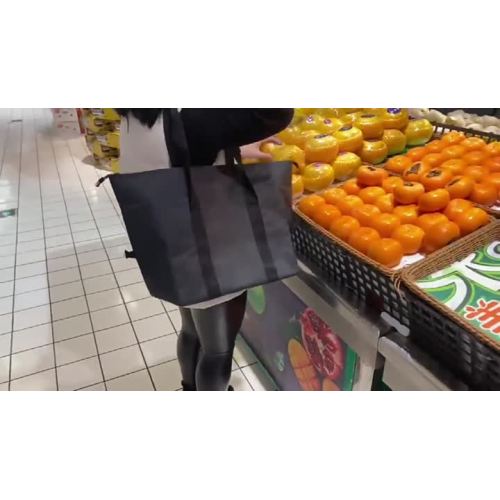 bolsa de compras de isolamento dobrável