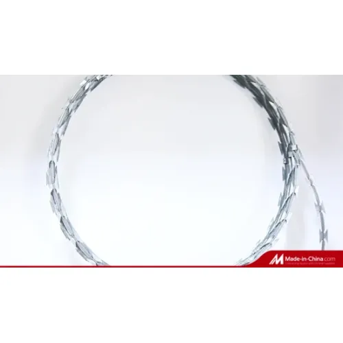 Flat Razor Wire Barbe for Type Ribbon Panels1