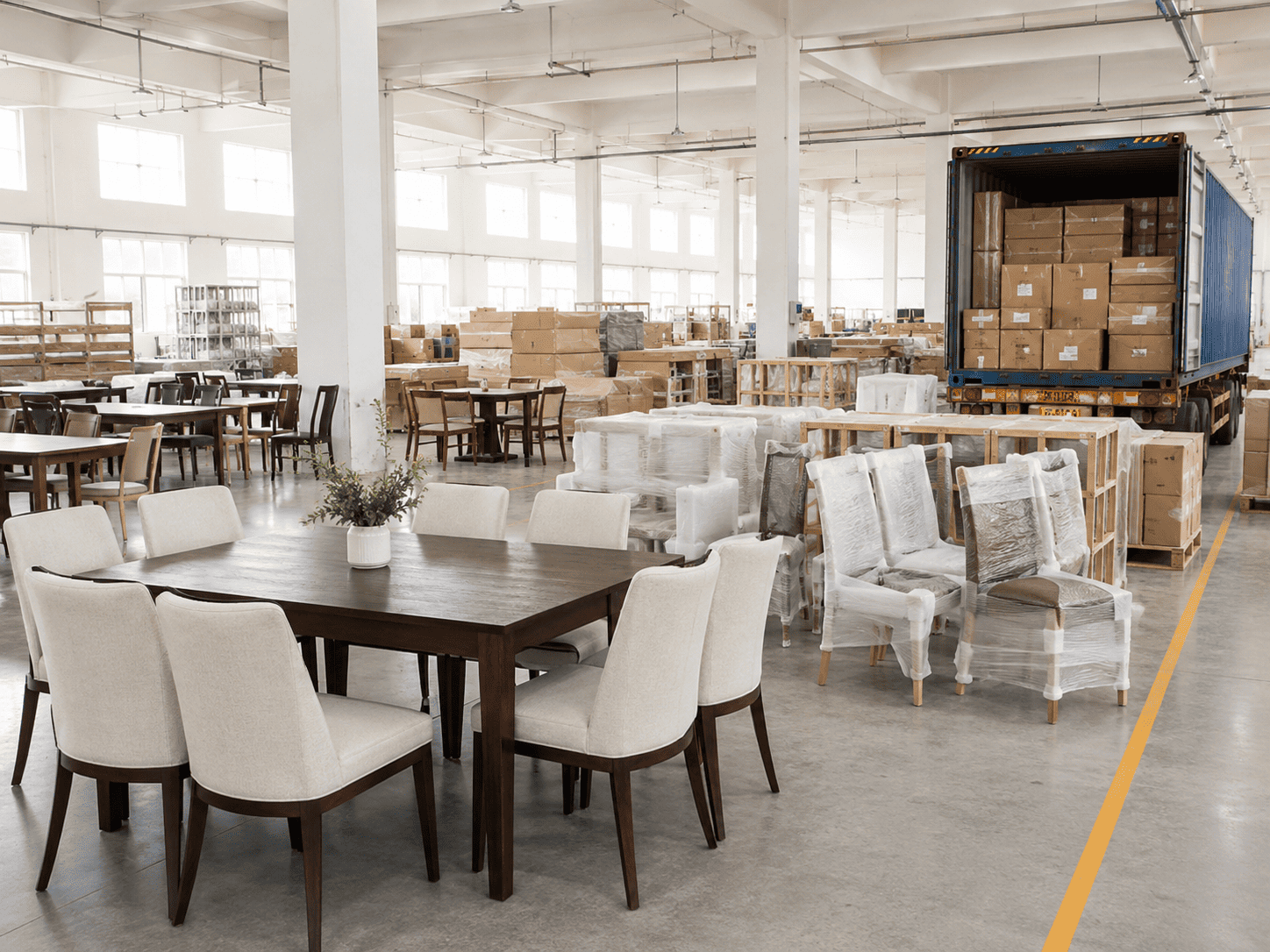 Export-Ready Dining Furniture Solutions for Global Buyers