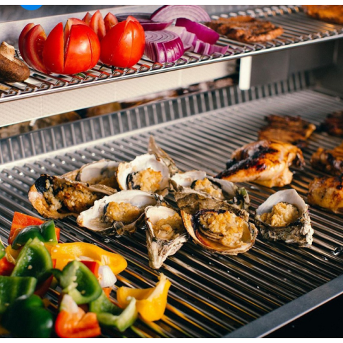 Grill portatile facile da usare ed economico, il barbecue all'aperto lo ha fantastico!