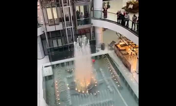 small indoor fountain