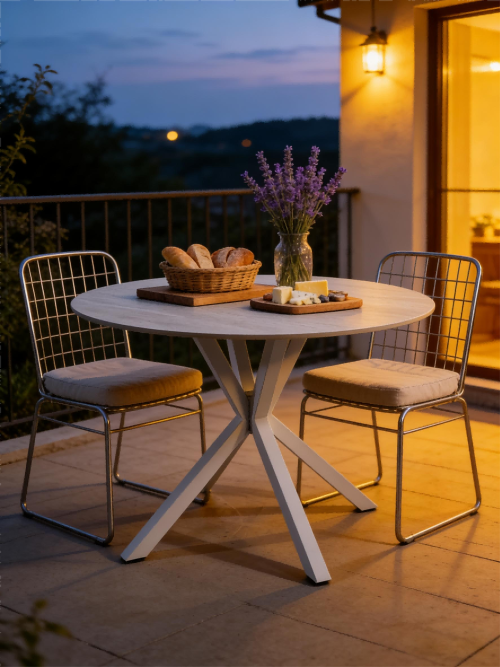 Se envían dos contenedores de nuestras populares mesas de exterior