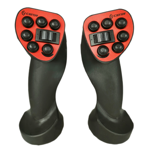 Comment Catsu Excavator Joystick a-t-il été conçu?