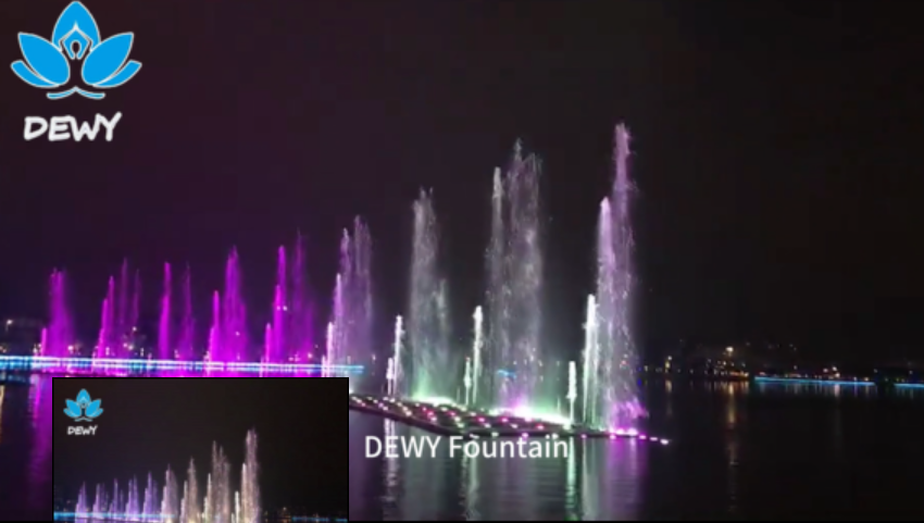 на открытом воздухе водный фонтан -пруд Foun Fountain